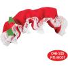 Beistle Christmas Hats, Santa & Mrs Claus Festive Headwear for X-Mas Parties, Parades, Office Events & Family Gatherings(Mrs Claus Hat (2-pack))