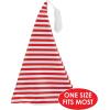 Beistle Christmas Hats, Santa & Mrs Claus Festive Headwear for X-Mas Parties, Parades, Office Events & Family Gatherings(Nightcap (3-pack))