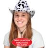 Beistle Cow Print Cowboy Hat One Size Fits Most Animal Print Hats