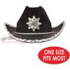 Beistle Felt Cowboy Hats – Western Headwear Birthday, Photo Booth & Halloween Costume Accessories(Black Felt Cowgirl Hat W/Gemstones)