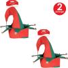 Beistle Felt Elf Hat(Felt Elf Hat W/Bells (2-pack))