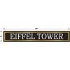 Beistle French Street Sign Cutouts(4 by 24-Inch)
