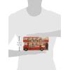 Beistle Glittered 3-D Eiffel Tower Centerpiece(Double Decker Bus)