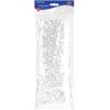 Beistle Gold Sequin Table Runners, 2-Pack Sparkling Fabric with Glittering Sequins for Weddings, Banquets, Holiday Parties, Bridal Showers, Birthdays, and Elegant Dining Table Settings, 12” x 75”(White)
