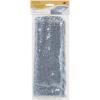 Beistle Gold Sequin Table Runners, 2-Pack Sparkling Fabric with Glittering Sequins for Weddings, Banquets, Holiday Parties, Bridal Showers, Birthdays, and Elegant Dining Table Settings, 12” x 75”(Silver)