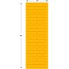Beistle Gold Star Runner(Yellow Brick)
