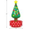 Beistle Inflatable Christmas Tree Coolers – 2 Pack, Holds approx. 24 12 oz. Cans – Beverage Cooler, Drink Containers for Parties, Christmas Inflatable, Holiday Decorations, 4’ 8” x 26”(Christmas Tree Cooler)