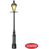 Beistle Lamppost Photo Props, 6′ Tall – Mardi Gras Street Light Wall Decorations, Cut Out Parisian Christmas Party Backdrop(Lamppost – 2 Piece)