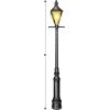 Beistle Lamppost Photo Props, 6′ Tall – Mardi Gras Street Light Wall Decorations, Cut Out Parisian Christmas Party Backdrop(Lamppost – 2 Piece)