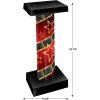 Beistle Large 2 Piece 33.75″ x 14.25″ Cardboard Red Carpet Short Column Photo Props, Awards Night Decorations, Prom Décor