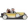 Beistle Large 4′ x 12′ 11″ Cardboard Great 20’s Roadster Stand-Up, Car Photo Prop, Prom Décor, 1920’s Party Decorations