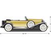 Beistle Large 4′ x 12′ 11″ Cardboard Great 20’s Roadster Stand-Up, Car Photo Prop, Prom Décor, 1920’s Party Decorations