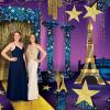 Beistle Large 6′ 1″ x 3′ Cardboard Eiffel Tower Stand-Up Photo Prop for Prom, French Theme Party Backdrop Décor, USA Made