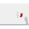 Beistle Mini Christmas Stocking Cutouts, 30-Count Red Holiday Decorations Printed on Both Sides – Festive Cardstock Paper Ornaments for Classroom, Home, and Party Displays – 7.25″(30 piece)
