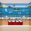 Beistle Ocean and Sky Backdrop(Cruise Ship Deck)