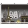 Beistle Paris Cityscape Insta-Mural