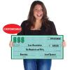 Beistle Playing Card Cutouts 8 Piece, 17.5″, Multicolor(Winner’s Check (1 Pack))