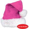 Beistle Plush Hats – Party Hats for Birthday & Holiday Theme Parties: Christmas – Santa(Cerise – 2 Piece)