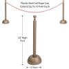 Beistle Red Rope Stanchion Set