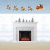 Beistle Santa and Sleigh Streamer