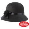 Beistle Satin Sleek Top Hats(Felt Cloche Hat (2-pack))