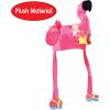 Beistle Unisex Plush Hat – Party Supplies,Themed Headwear, Photo Booth Prop, Costume Dress-Up(Flamingo – 2 Piece)