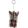 Cowboy Boots Photo/Balloon Holder Party Accessory (1 count)(Cowboy Boots Photo/Balloon Holder)