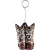 Cowboy Boots Photo/Balloon Holder Party Accessory (1 count)(Cowboy Boots Photo/Balloon Holder)