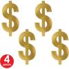 Foil $ Silhouette Pack of 4(4-Pack)