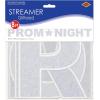 Glittered Prom Night Streamer Party Accessory (1 count) (1/Pkg)