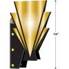 Great 20’s Wall Scones 4 Piece Awards Night Decorations
