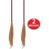 Heavy-Duty Witch’s Broom Pack of 2