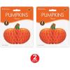Honeycomb Tissue Pumpkin – Pack of 2