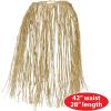 King Size Raffia Hula Skirt (natural) Party Accessory (1 count) (1/Pkg)