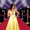 Red Carpet Insta-Mural Party Accessory (1 count) (1/Pkg)(1 piece)