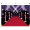 Red Carpet Insta-Mural Party Accessory (1 count) (1/Pkg)(2 piece)