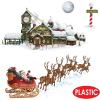 Santa’s Sleigh & Workshop Props(Red)