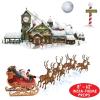 Santa’s Sleigh & Workshop Props(Red)
