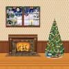 Snowy Christmas Insta-View Party Accessory (1 count) (1/Pkg)(1 piece)