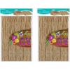 Three Dimensional Tiki Bar Novelty Wall Awnings 2 Piece Luau Party Decorations