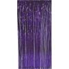 1-Ply FR Gleam ‘N Curtain (silver) Party Accessory (1 count) (1/Pkg)(Purple)