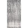 1-Ply FR Gleam ‘N Curtain (silver) Party Accessory (1 count) (1/Pkg)(Silver)