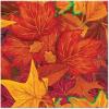 5″ Fall Leaf Beverage Napkins
