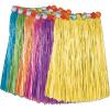 Adult Artificial Assorted Color Grass Hula Skirts