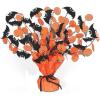 Bat & Pumpkin Gleam ‘N Burst Centerpiece Party Accessory (1 count) (1/Pkg)(As Shown)