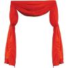 Beistle 1-Pack Fabric Bunting, 5-Feet 10-Inch, Black and Gold(Fabric Red Curtain/Bunting)