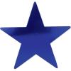 Beistle 24-Pack Foil Gold Star Cutouts, Party Decorations for Festive Celebrations, Awards Night Supplies, Starry Theme Decor for Wall & Table, 15”(Blue (24-pack))