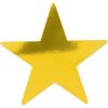 Beistle 24-Pack Foil Gold Star Cutouts, Party Decorations for Festive Celebrations, Awards Night Supplies, Starry Theme Decor for Wall & Table, 15”(Multi Color)