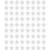 Beistle 24-Pack Foil Gold Star Cutouts, Party Decorations for Festive Celebrations, Awards Night Supplies, Starry Theme Decor for Wall & Table, 15”(Silver (72-pack))