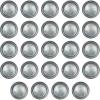 Beistle 24-Pack Pewter Paper Plates, Silver Medieval Tableware Accessories, Royal Knight Halloween Parties & Festive Castle Themed Events, 9″